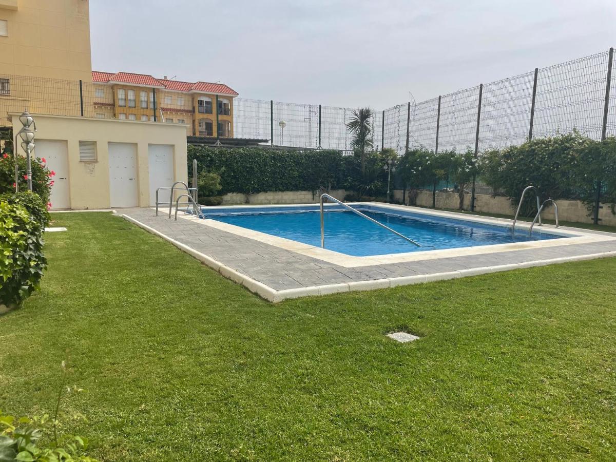 Appartamento Chipiona Piscina Aparcamiento Esterno foto